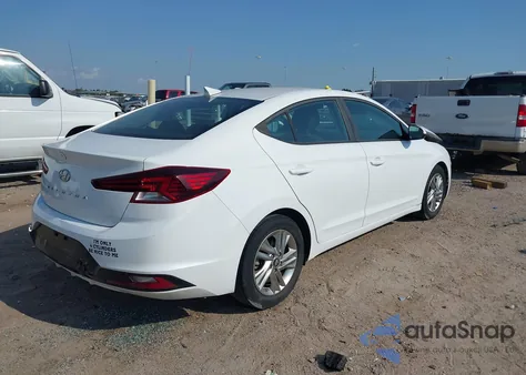 2019 Hyundai Elantra Sel из США, поврежденный, VIN 5NPD84LFXKH458488